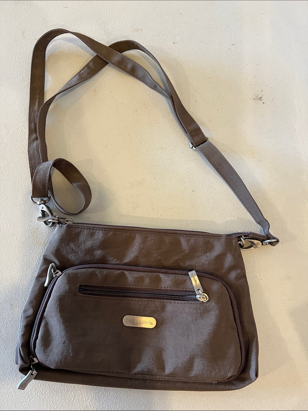 Brown Crossbody Shoulder By Baggallini!